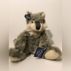 Rare Ganz Heritage Collection Woodrow The Wolf Plush Stuffed Animal